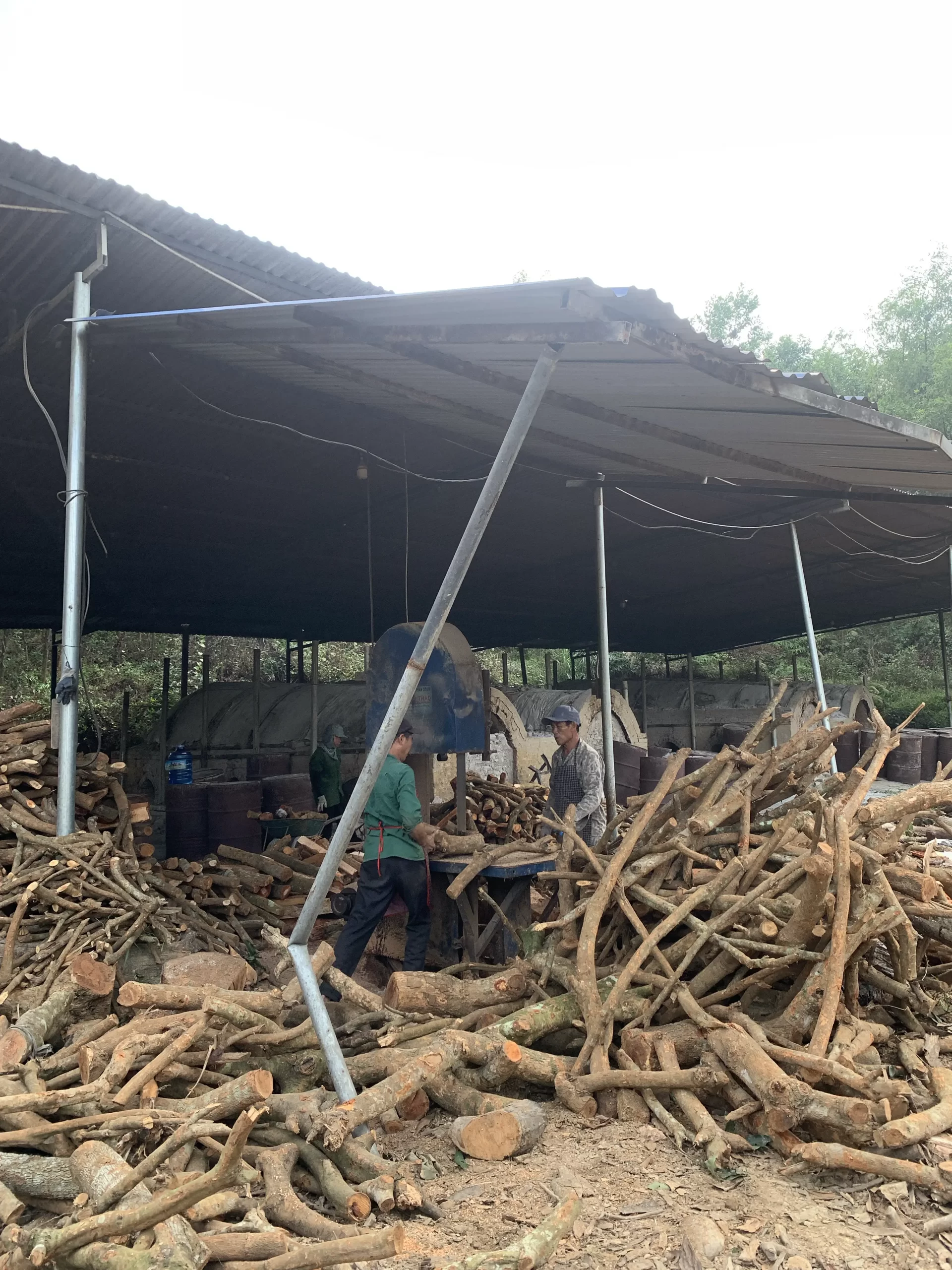 Lychee Binchotan Factory 1