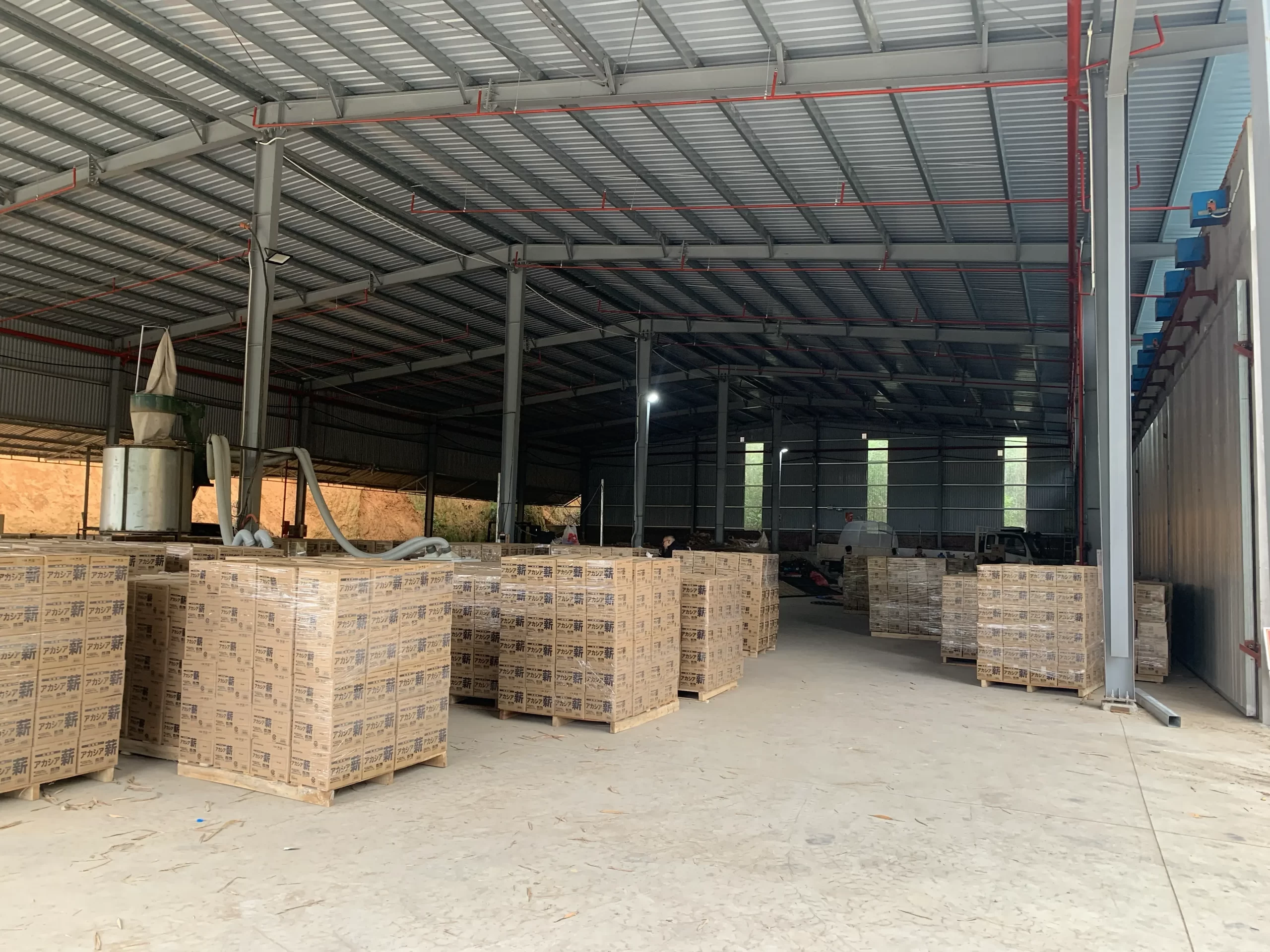 Finished Split Firewood Sticks Vietnam